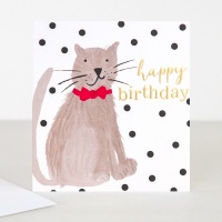 Cat Birthday Card By Caroline Gardner